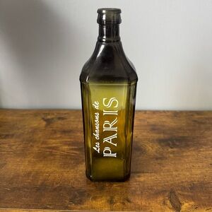 Olive Green Glass Bottle‎